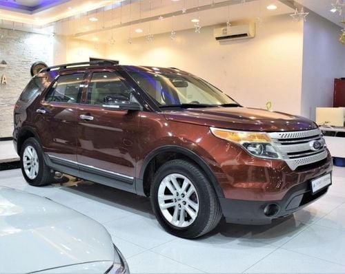 Ford Explorer EXCELLENT DEAL for our Ford Explorer XLT 4WD ( 2015 Model! ) in Brown Color! GCC Spe