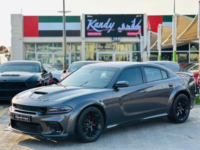 دودج تشارجر SXT Plus 3.6L | Monthly AED 1180/- | 0% DP | Widebody Kit | Sunroof | Fog Lights | # 96989