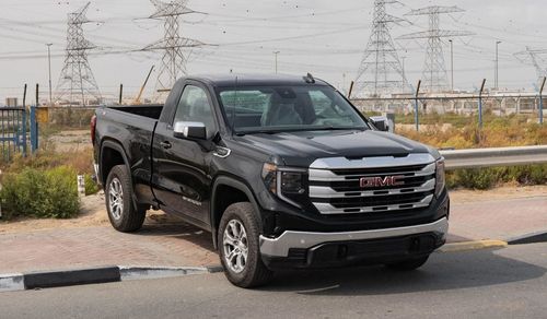 جي أم سي سييرا 2025 GMC Sierra SLE V8 5.3L AT Petrol Single Cab (Black)
