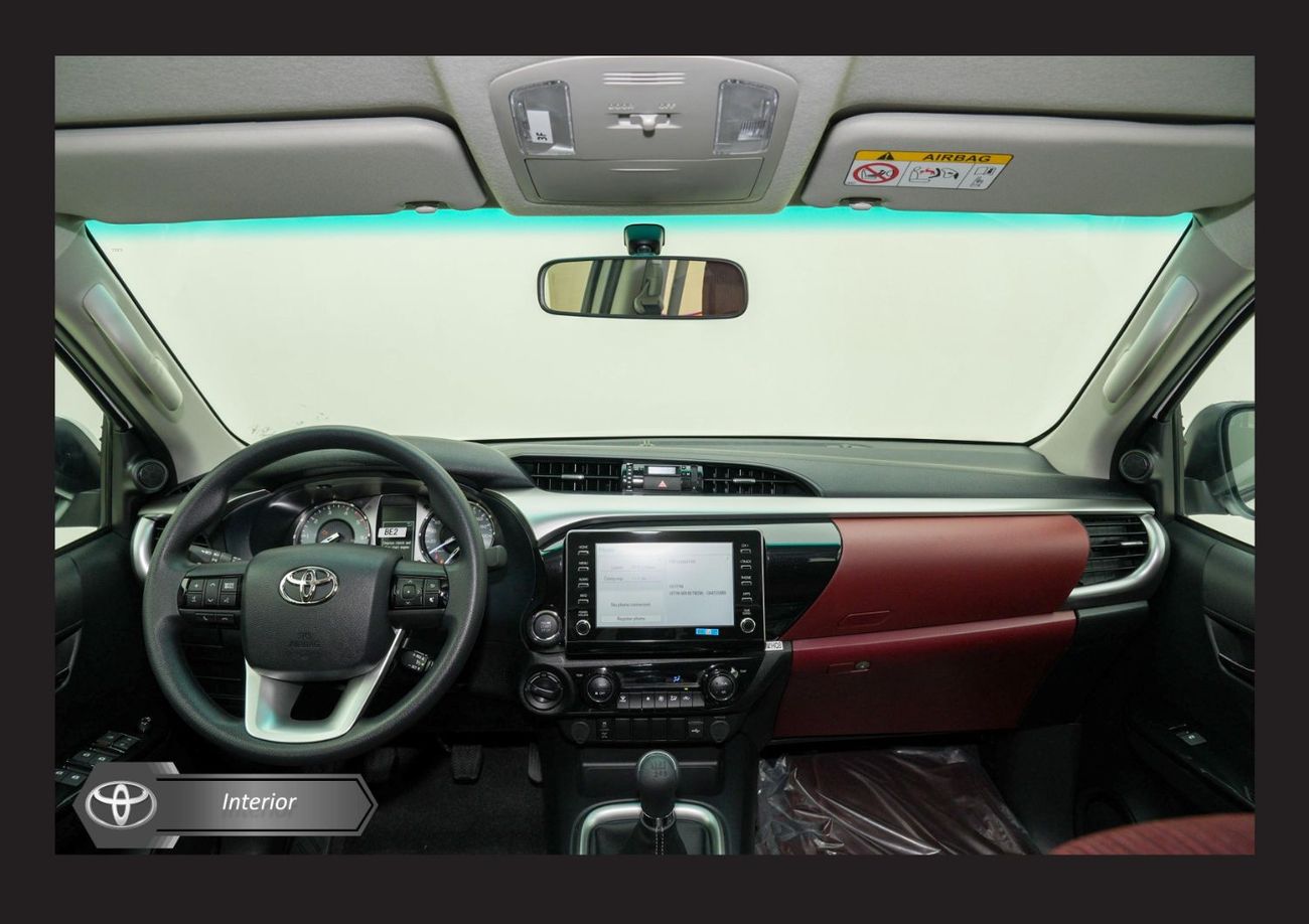 تويوتا هيلوكس TOYOTA HILUX 2.4L 4X4 D/C HI(i) M/T DSL 2025 Export Only