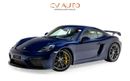 Porsche 718 Cayman GT4 4.0L (414 HP) M/T GT4 - GCC Spec