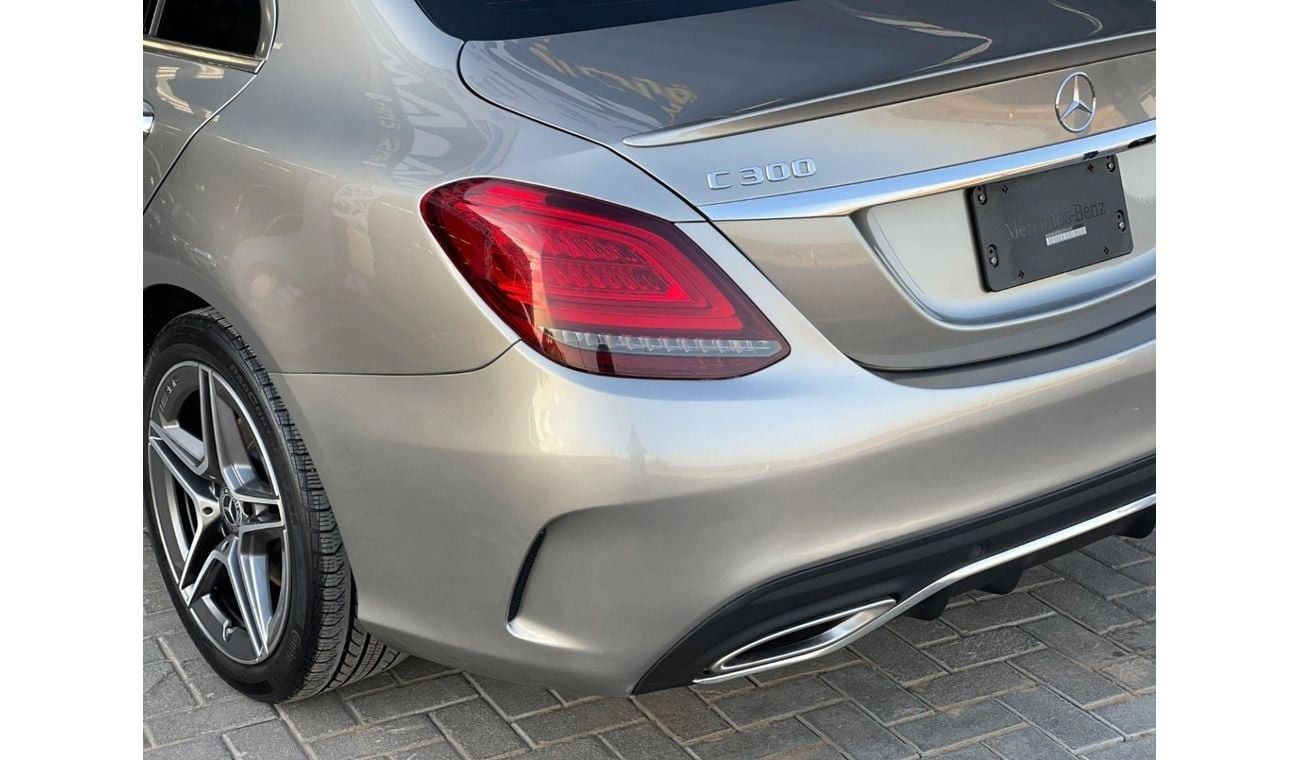 مرسيدس بنز C 300 AMG Pack 2.0L C300 AMG / 1415 AED MONTHLY / 1 YEAR WARRANTY / LOW MILEAGE