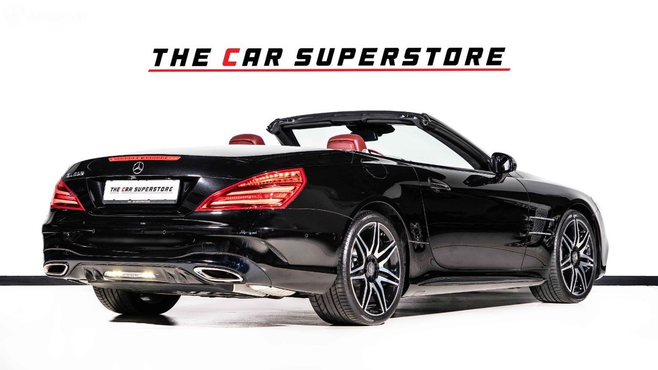 Mercedes-Benz SL 500 Std 4.7L 2017 I MERCEDES SL500 I AMG I GCC SPEC I LOW MILEAGE I FULL SERVICE HISTORY I RECENTLY SERV