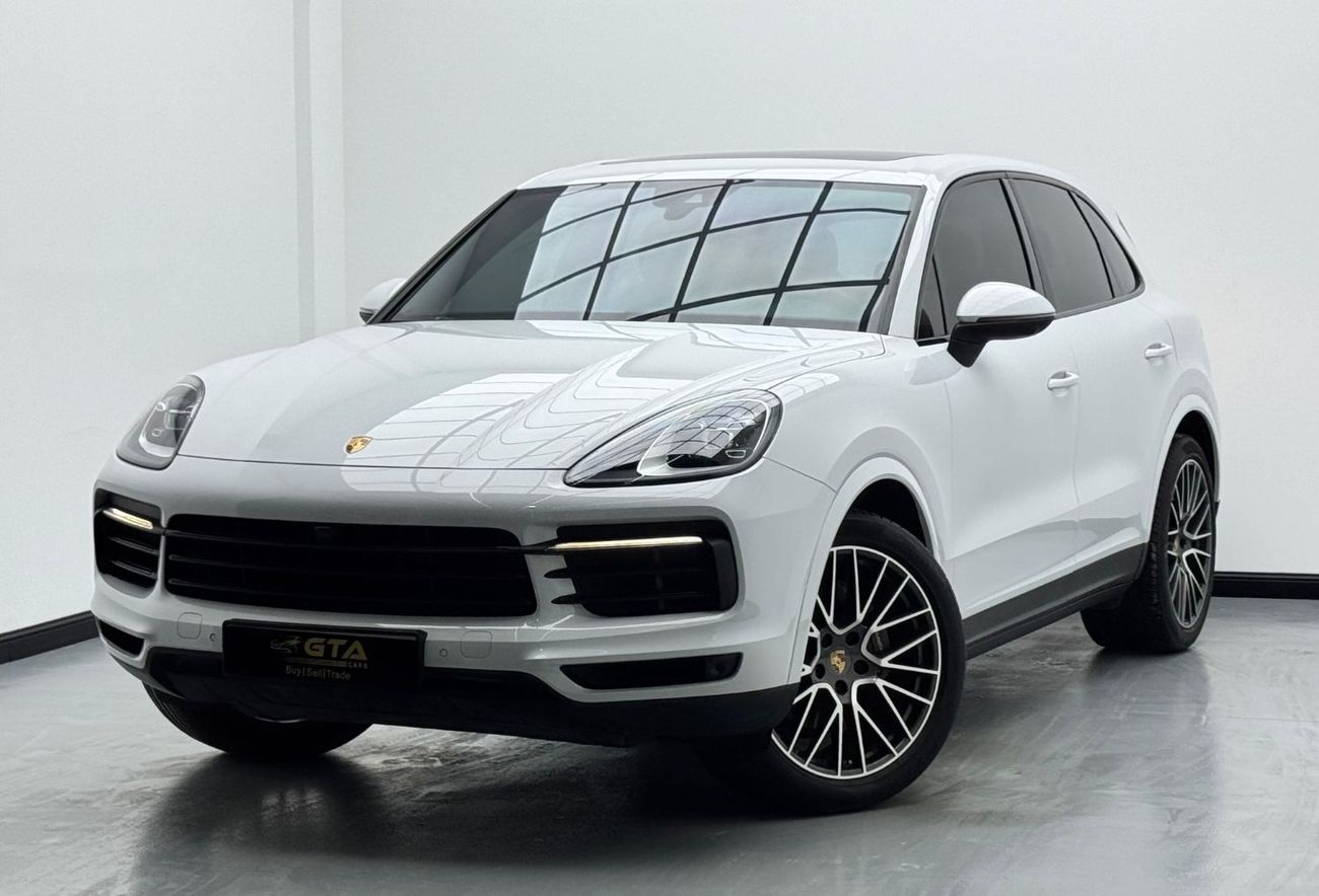 بورش كايان Std 3.0L (335 HP) 2019 Porsche Cayenne, Service History, Warranty, Excellent Condition, GCC