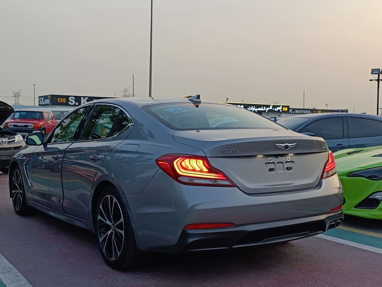جينيسس G70 / SUNROOF/ LEATHER/ TRIP TONIC/ FULL OPT/ 820 MONTHLY / LOT#72947