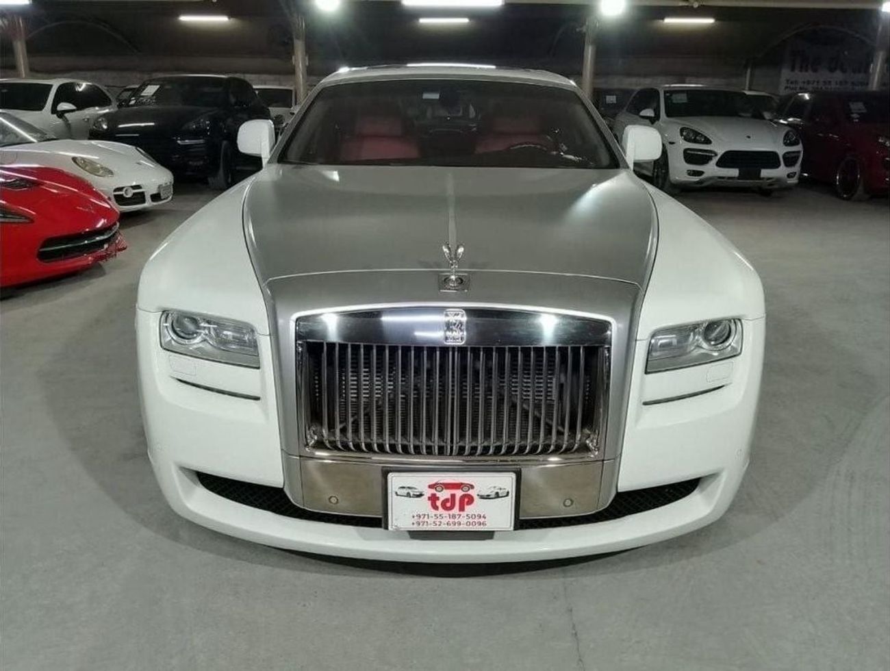 رولز رويس جوست ROLLS ROYCE GHOST 6.6L 2011 | TWO-TONE EXTERIOR | 22 INCH MANSORY RIMS | REAR ENTERTAINMENT