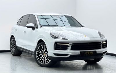 بورش كايان Std 3.0L (335 HP) 2019 Porsche Cayenne, Service History, Warranty, Excellent Condition, GCC