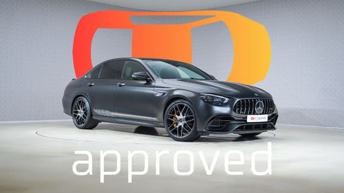 مرسيدس بنز E 63 S AMG | AED 7,260 PM | 2 Years Unlimited Warranty