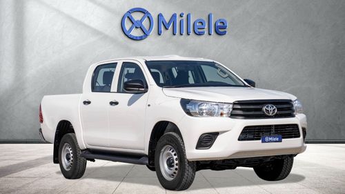 تويوتا هيلوكس DC 2.7L PETROL 4X4: POWER WINDOW, HALOGEN HEADLAMPS, STEEL WHEELS