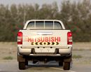 ميتسوبيشي L200 GL 2.5L Double Cab Utility 4WD Mitsubishi L200 2.4 L 4WD 2022 GCC accident-free in excellent conditi