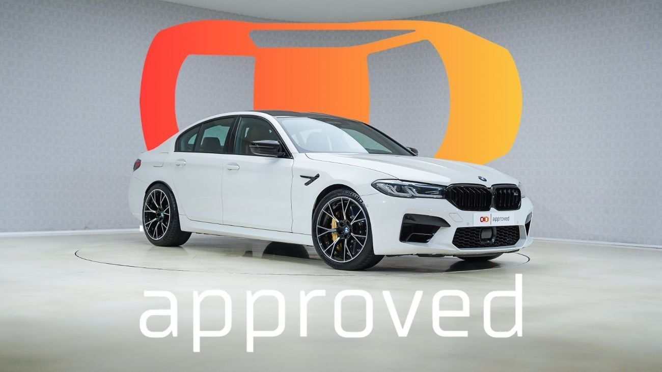 بي أم دبليو M5 | AED 6,236 PM | Warranty Nov 2026 | GCC
