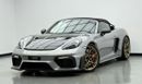 بورش 718 سبيدر RS 2024 Porsche 718 Spyder GT4 RS Weissach Pack, 2026 Porsche Warranty, Very Low Km, GCC