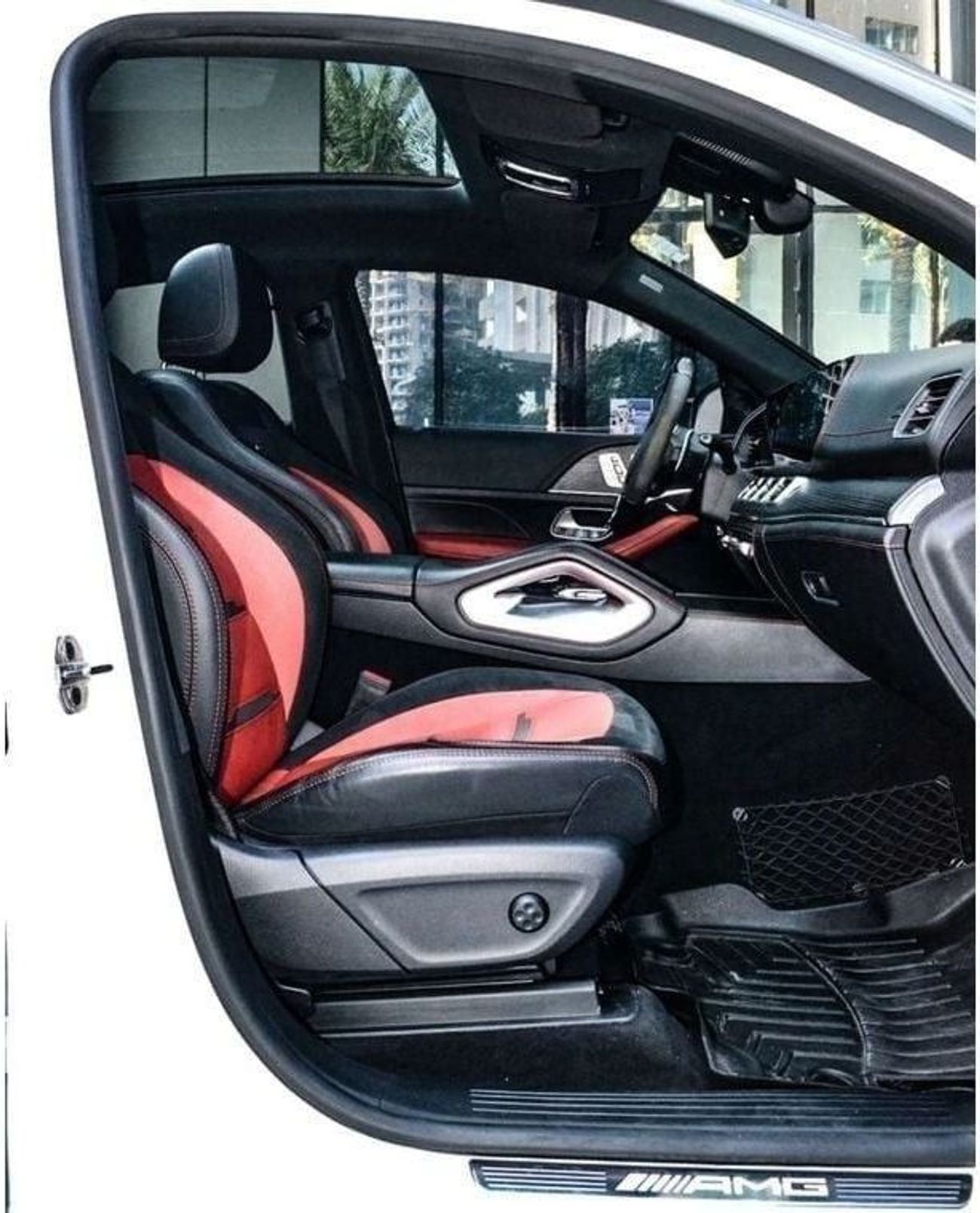 مرسيدس بنز GLE 53 AMG كوبيه Mercedes Benz GLE 53 Coupe Full Loaded Original Colour Is White Wrapped To Nardo Grey