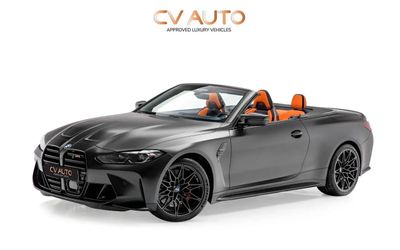 BMW M4 Competition 3.0L Competition Convertible - GCC Spec - With Warranty and Service Contract