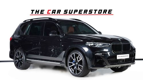 BMW X7 40i M Sport Pure 3.0L (335 HP) 2022-BMW X7 40i M SPORT 7 SEATER-WARRANTY AND SERVICE CONTRACT TILL 6