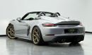 بورش 718 سبيدر RS 2024 Porsche 718 Spyder GT4 RS Weissach Pack, 2026 Porsche Warranty, Very Low Km, GCC