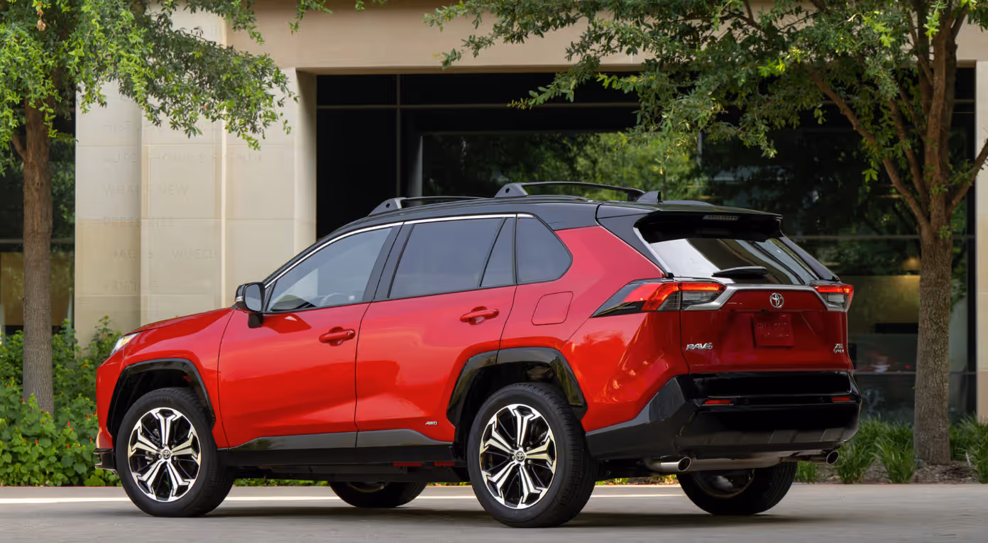 Toyota RAV4 exterior - Rear Left Angled