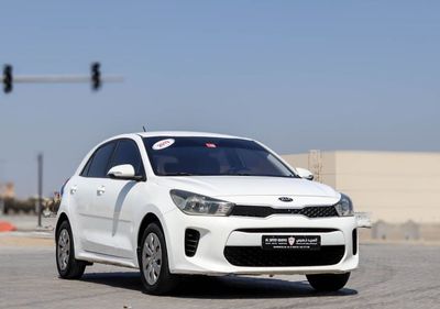 كيا ريو EX 1.4L (100 HP) Hatchback Kia Rio 1.4L 2019 GCC accident free in excellent condition 548 P.M