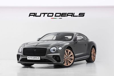 بنتلي كونتيننتال جي تي 6.0L W12 (626 HP) Speed W12 | GCC | Brand New | Fully Loaded | 6.0L W12