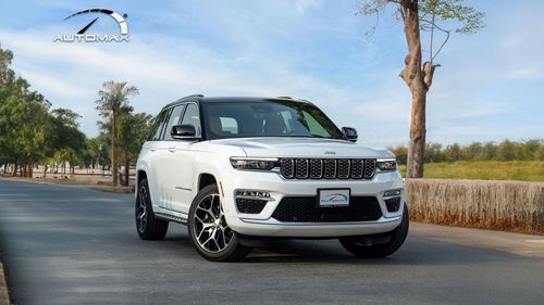 Jeep Grand Cherokee SUMMIT RESERVE LUXURY NIGHT VISION 4X4 2025 GCC With 3 Years Warranty Or 60,000 Km @Official Dealer