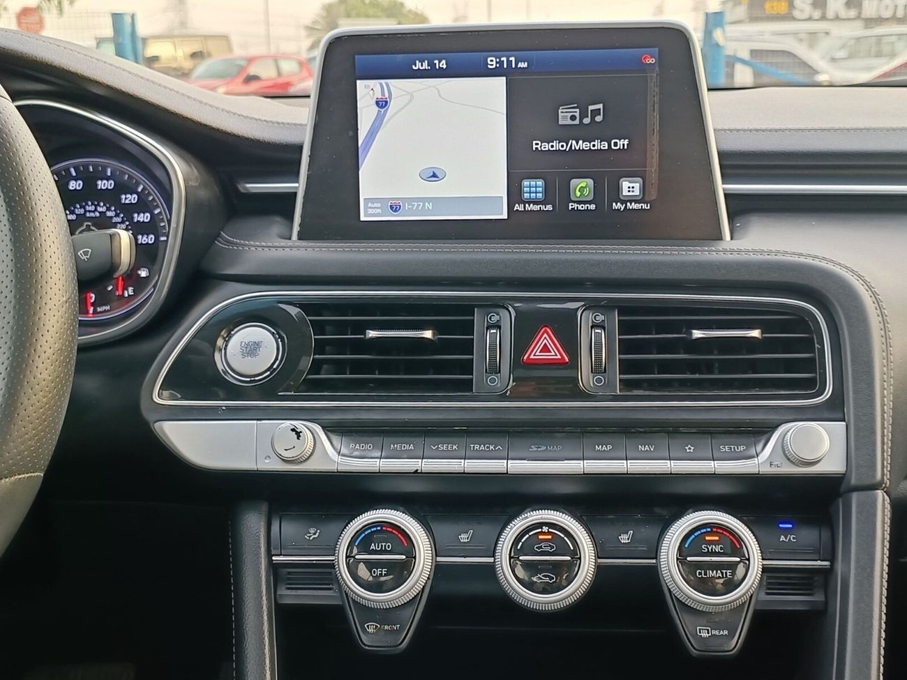 جينيسس G70 / SUNROOF/ LEATHER/ TRIP TONIC/ FULL OPT/ 820 MONTHLY / LOT#72947