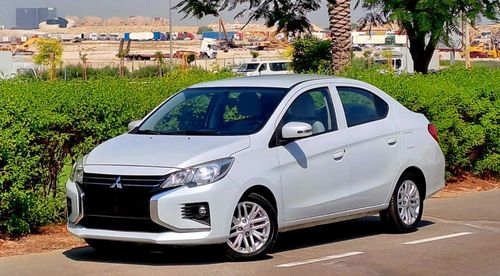 Mitsubishi Attrage GLX Highline 1.2L 380-Monthly l GCC l Cruise, Camera, GPS l Accident Free