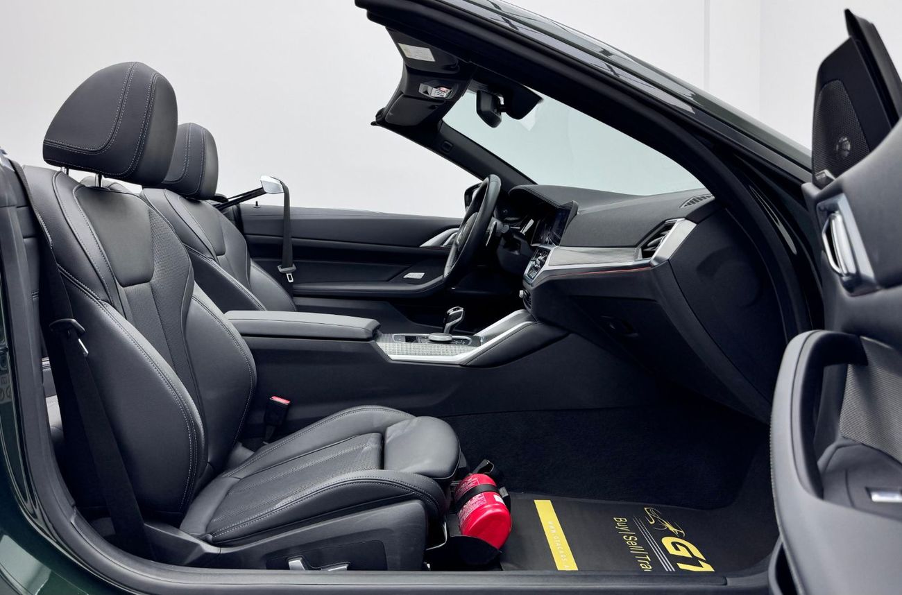 بي أم دبليو 420i 2023 BMW 420i M-Sport Convertible, February 2028 BMW Warranty + Service Contract, GCC