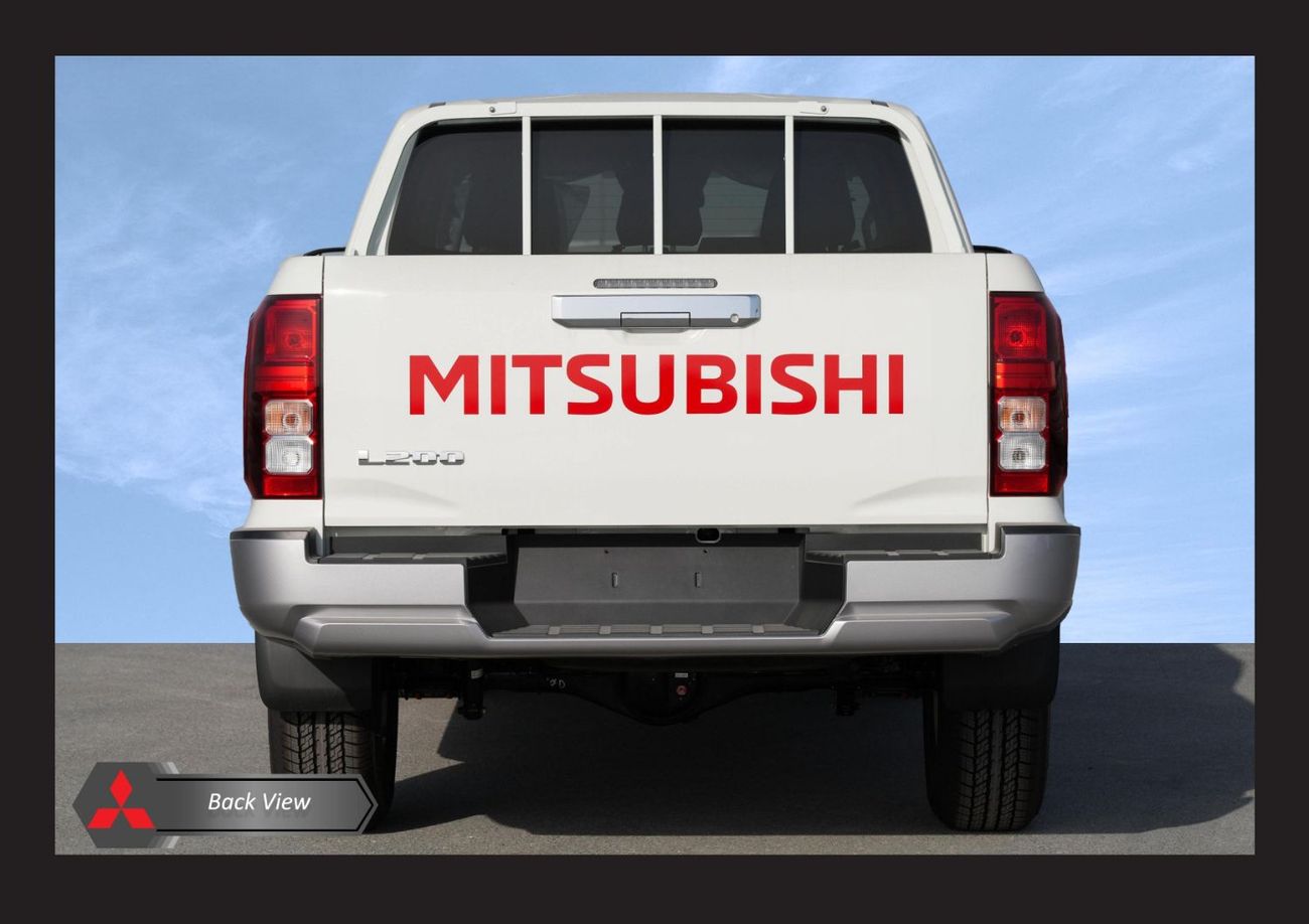 ميتسوبيشي L200 GLX 2.4L MITSUBISHI L200 2.4L GLX 4X4 D/C MID M/T PTR 2025 Export Only