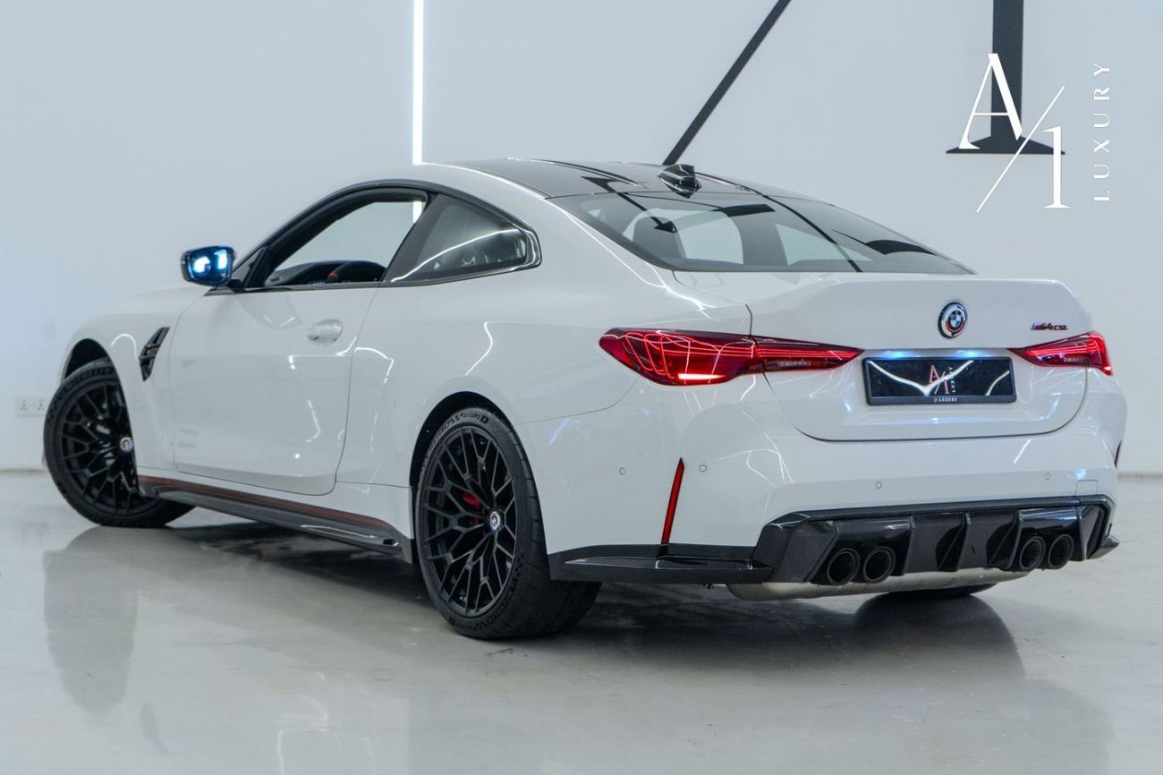 BMW M4 CSL Edition 3.0L 2023 BMW M4 CSL, BMW Warranty + Service Package, Fully Loaded, Very Low Kms, GCC