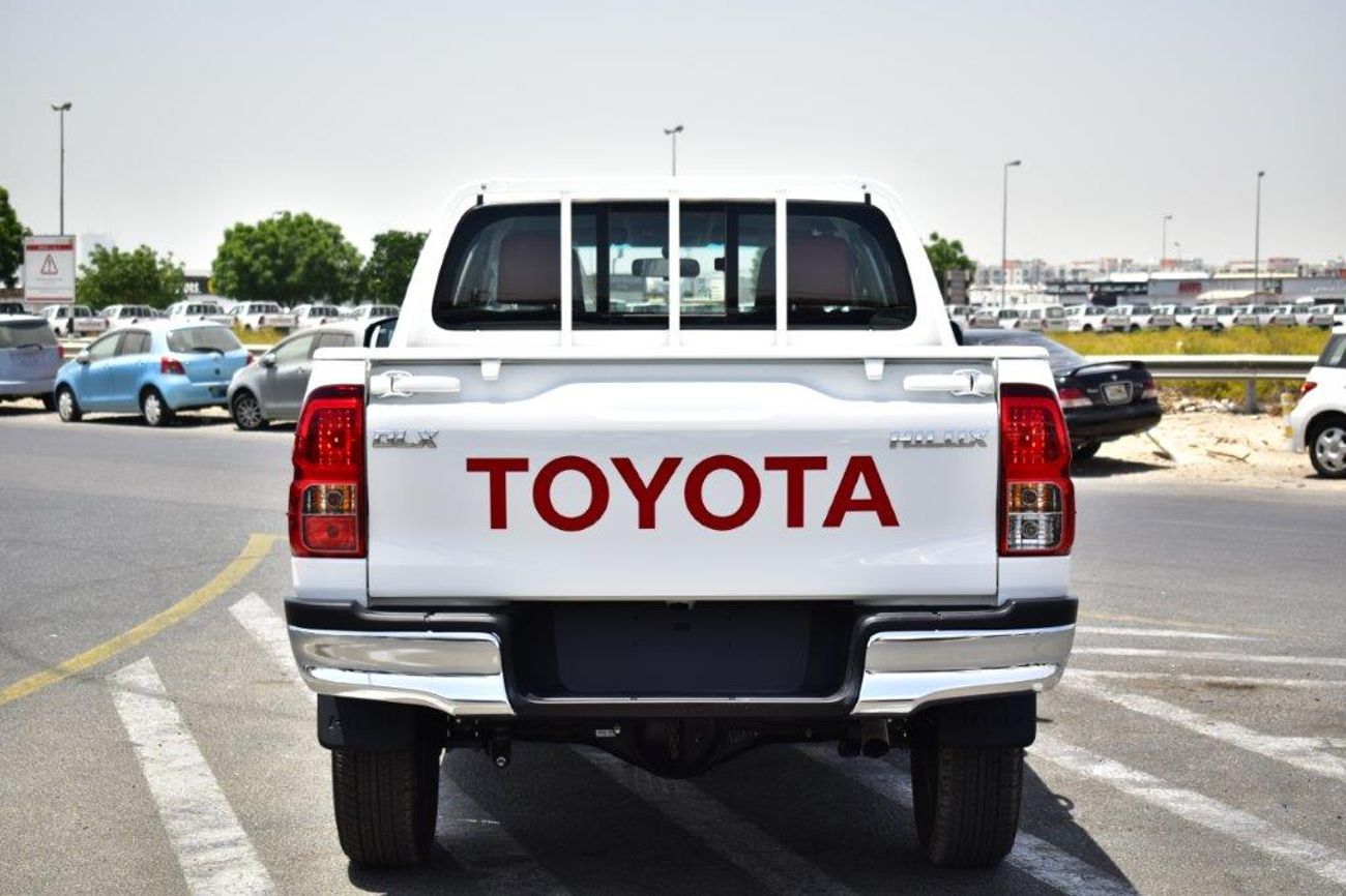 تويوتا هيلوكس 2025 MODEL TOYOTA HILUX DOUBLE CAB PIKCUP DLX-E 2.4L DIESEL 6 SEAT 4WD MANUAL TRANSMISSION.