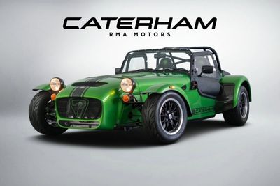 كاترهام سفن Caterham 340R / Special Order in Designo Magno Green / Bespoke High Option Order /  Caterham Warrant