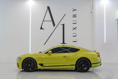 بنتلي كونتيننتال جي تي 6.0L W12 (650 HP) 2022 Bentley Continental GT Speed W12, Warranty, Full Options, Very Low Kms, GCC