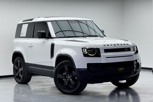 لاند روفر ديفندر 90 SE P300 2.0L 2023 Land Rover Defender 90 SE P300, 1 Year Warranty, Partial Service History, Excel