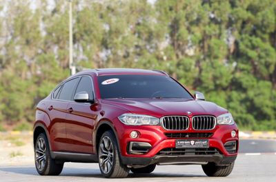 بي أم دبليو X6 50i Exclusive 4.4L BMW X6 xDrive50i 2016 – V8, 4.4L, GCC, Original Paint, Accident-Free, Excellent C