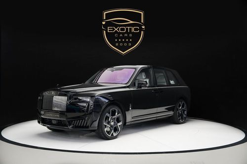 رولز رويس كولينان Rolls Royce Cullinan Black Badge Series 2