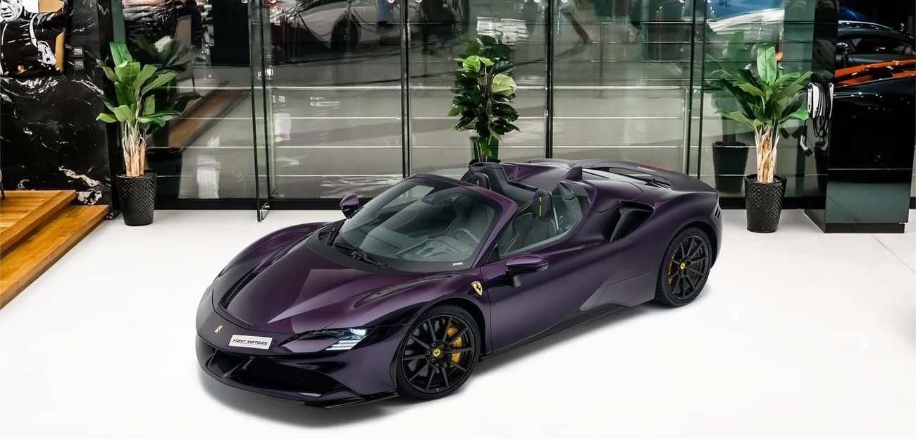 Ferrari SF90 Spider 4.0L V8 Twin-Turbocharged Engine + eMotor