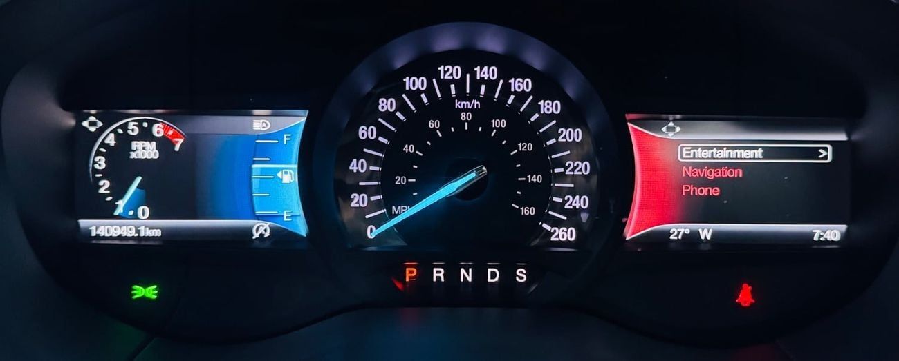 فورد إدج GCC .. FSH .. Original paint .. warranty .. Service .. AWD .. Titanium .