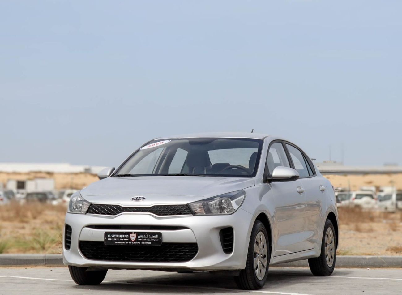 كيا ريو EX 1.4L (107 HP) Sedan Kia Rio 1.4L 2020 GCC accident-free in excellent condition 705 P.M