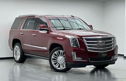 Cadillac Escalade Platinum 6.2L 2018 Cadillac Escalade Platinum, Full Service History, Excellent Condition, Low Kms, 7