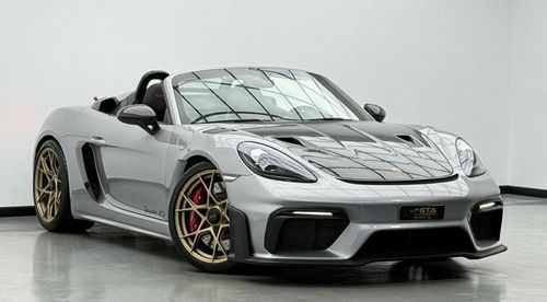 بورش 718 سبيدر RS 2024 Porsche 718 Spyder GT4 RS Weissach Pack, 2026 Porsche Warranty, Very Low Km, GCC