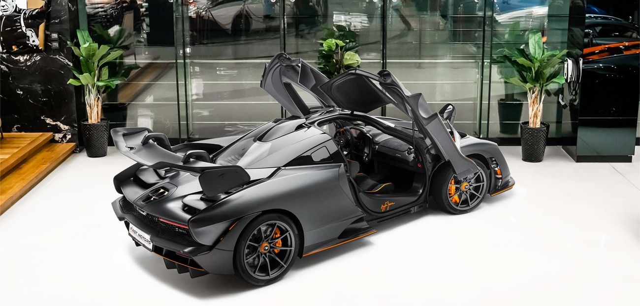McLaren Senna 4.0L V8 Twin-Turbocharged Engine