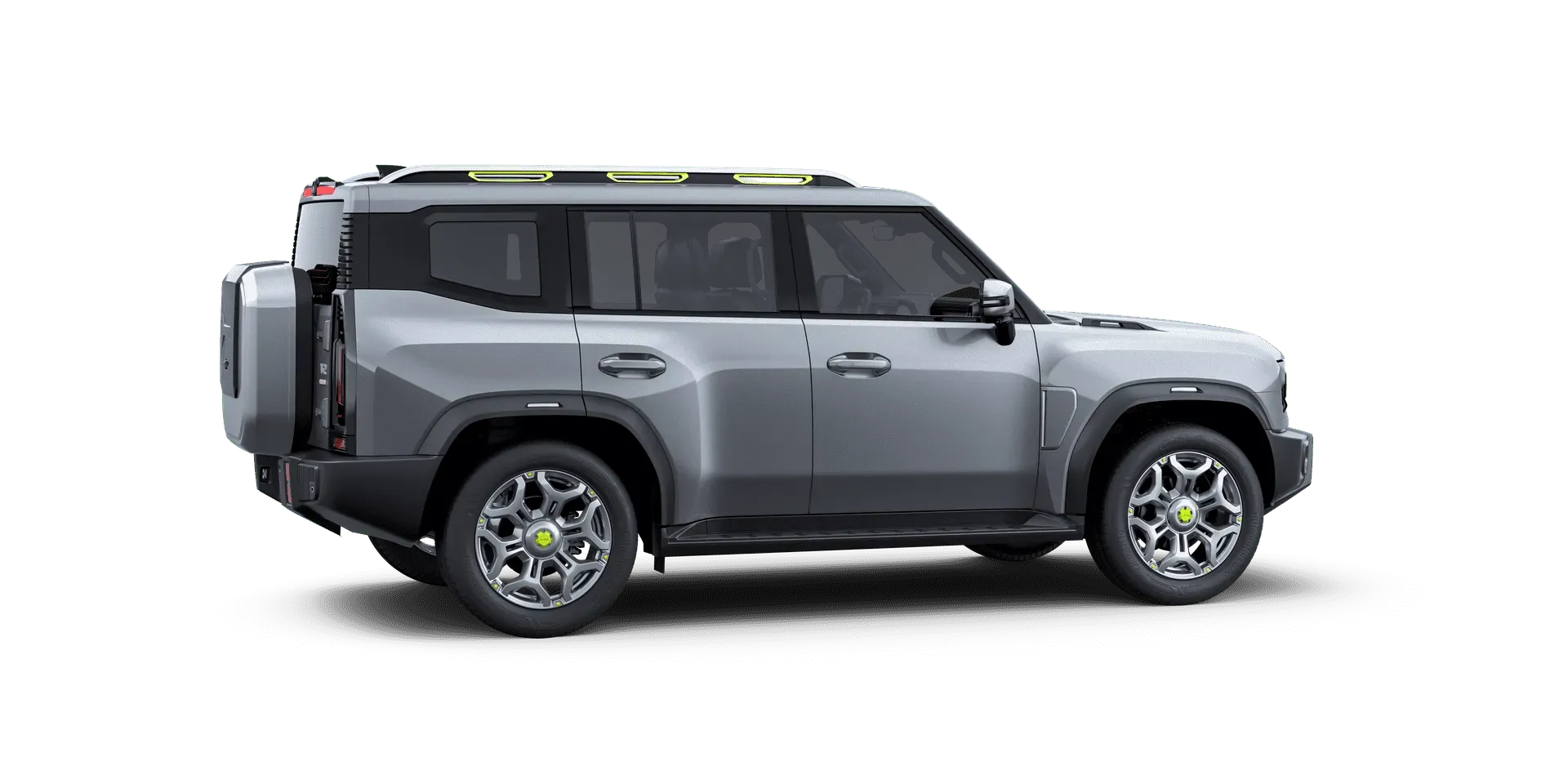 Jetour T2 exterior - Side Profile