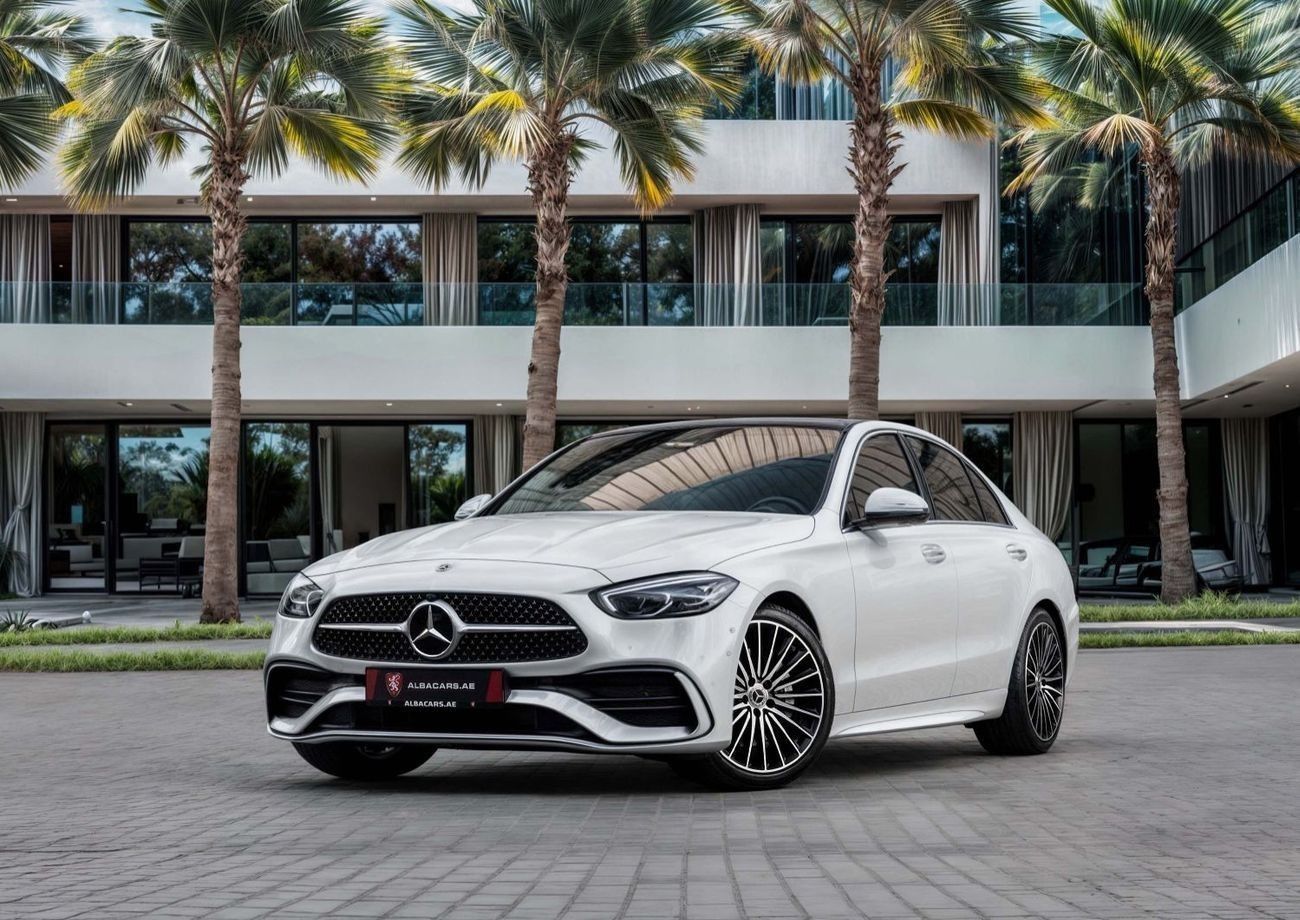 مرسيدس بنز C200 C200 | 4,504 P.M  | 0% Downpayment | AMG | 5 YEARS AGENCY WARRANTY!