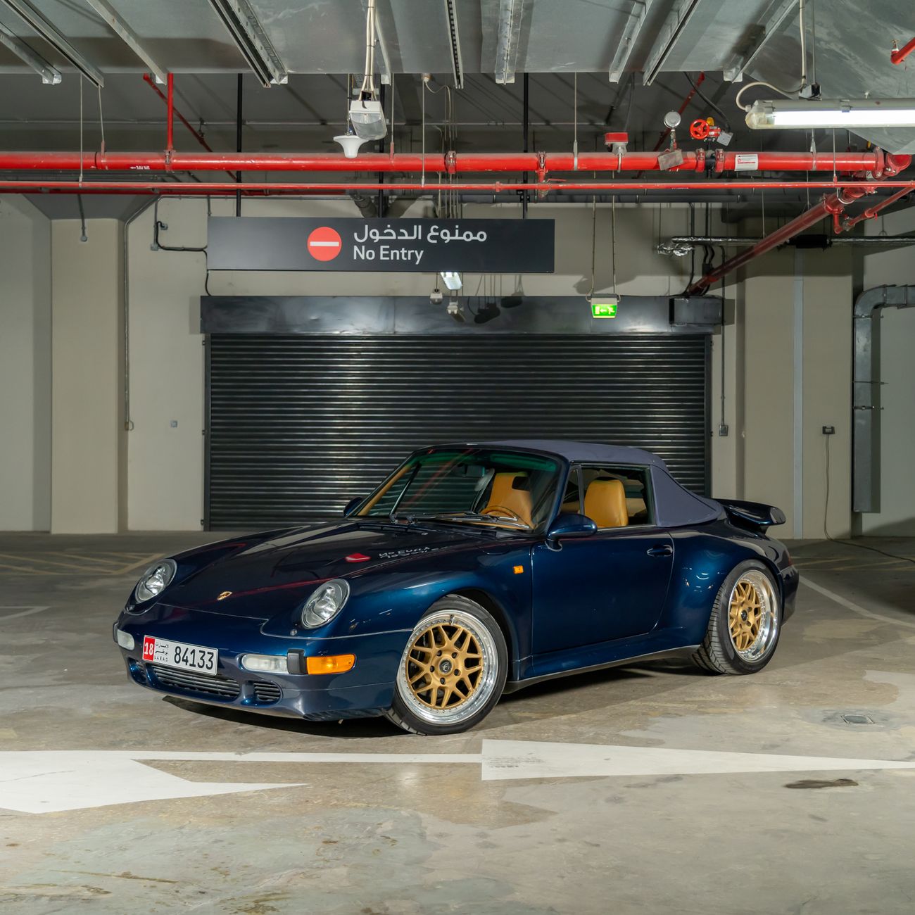 Porsche 911 993 Carrera 2 Cabriolet Turbo Look