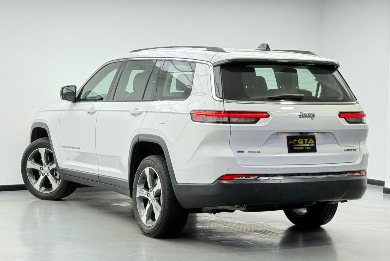 جيب جراند شيروكي L Limited 3.6L 2023 Jeep Grand Cherokee L Limited, Jeep Warranty + Service Pack, Full Jeep Service H