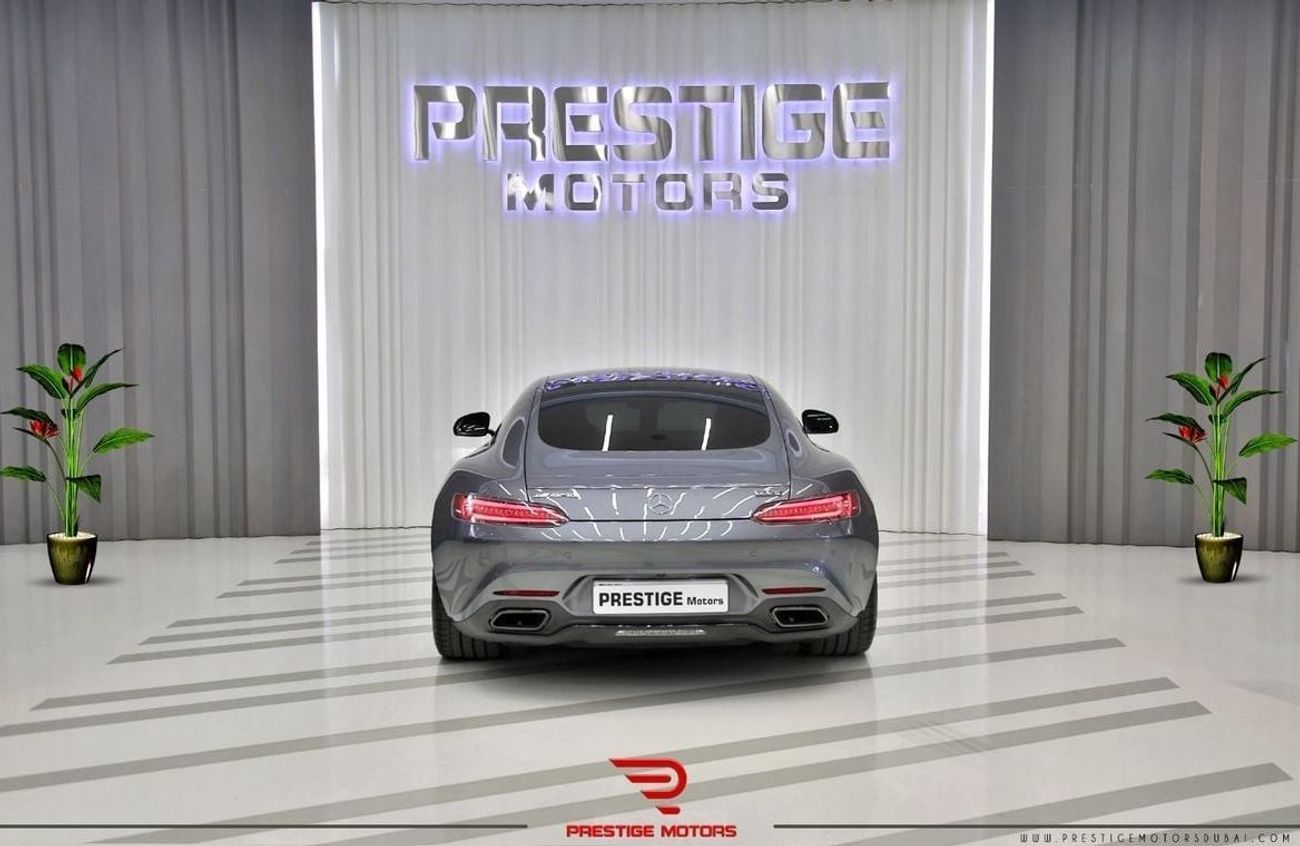 Mercedes-Benz AMG GT S V8 BiTurbo 2018 Gargash Services German Specification