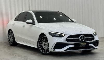 مرسيدس بنز C200 Premium 2.0L 2024 Mercedes Benz C200 AMG, 2 Years Mercedes Warranty, Very Low Kms, GCC