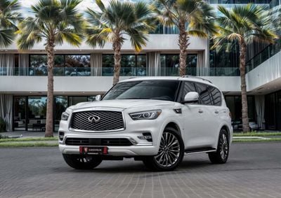 إنفينيتي QX80 | 3,623 P.M  | 0% Downpayment | Agency Warranty!