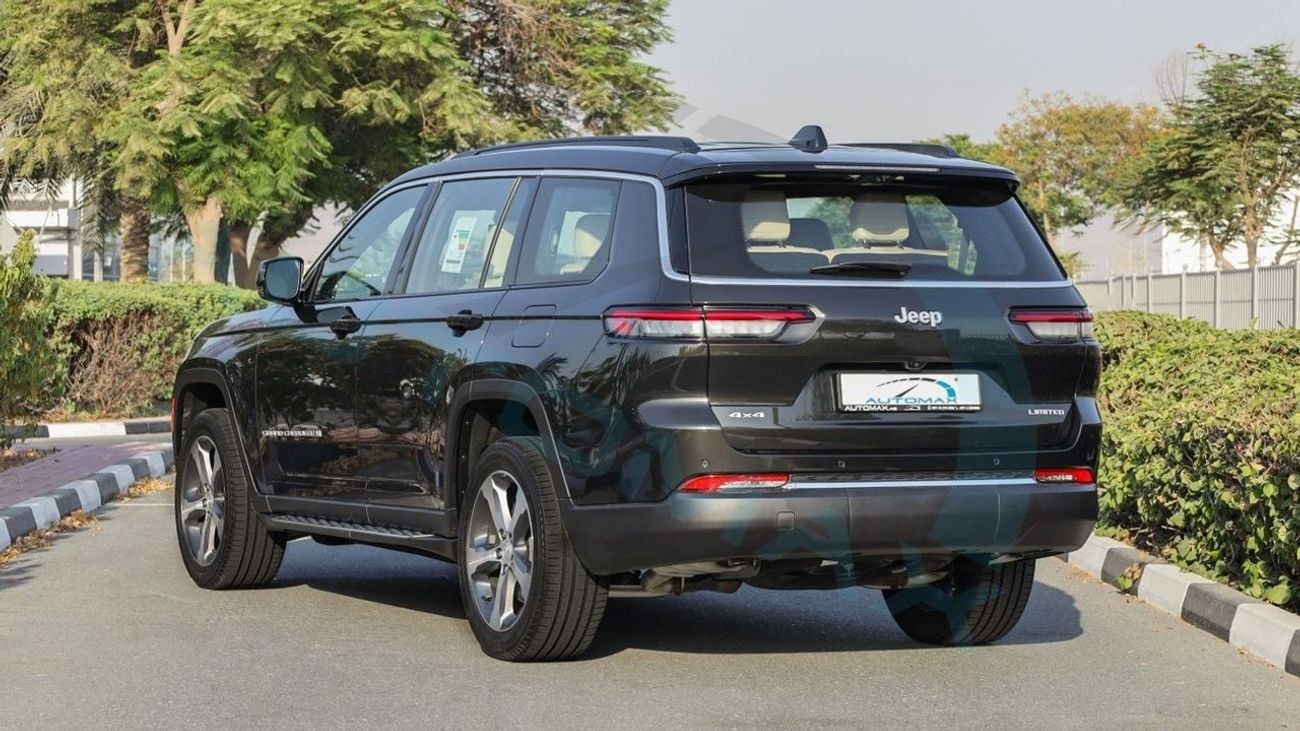 Jeep Grand Cherokee L LIMITED PLUS LUXURY V6 3.6L 4X4 2025 GCC With 3 Years Or 60,000 Km Warranty @Official Dealer