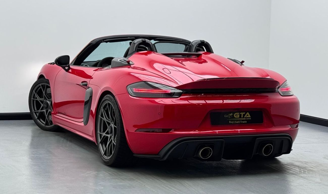 Porsche 718 Spyder 2024 Porsche 718 Spyder GT4 RS Weissach Pack, Porsche Service History, 2026 Porsche Warranty, GCC